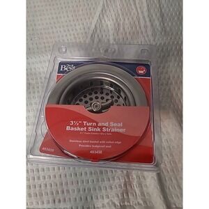 Do it 3-1/2 In. Chrome Turn 'n Seal Basket Strainer Assembly Missing Nut